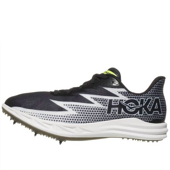 NEW HOKA men\'s crescendo md track running shoes in black/white main image 6